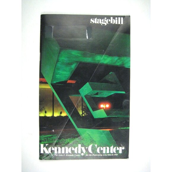 Stagebill Kennedy Center Program March 1987 Mikado Gilbert and Sullivan - Picture 1 of 6